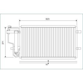 Achetez des Condenseur, climatisation VALEO 810907 à prix pour 504,33 €