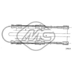 Handbremsseil 81291 von Metalcaucho günstig für 24,38 € online kaufen