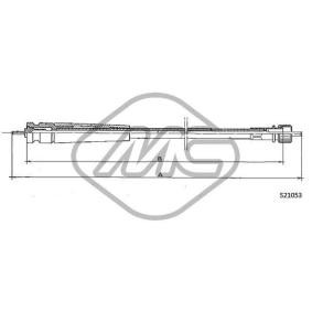 Compre Cable del velocímetro de Metalcaucho online para 504 Break (D_, F_) a precios moderados