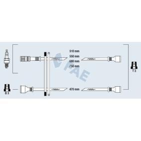 Compre Cables de bujías de FAE online para 124 Coupé (124_) a precios moderados