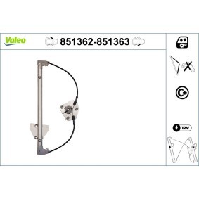 Compre Elevador de vidro da VALEO 851362 a um preço baixo por 76,59 €