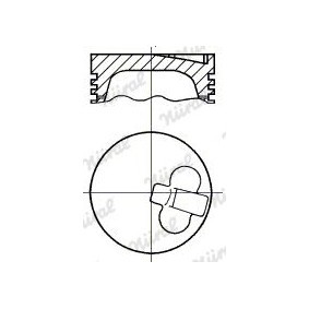 Comprar Pistón de NÜRAL 87-373700-00 a bajo precio de 27,36 €