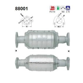 Katalysator 88001 von AS günstig für 85,09 € online kaufen