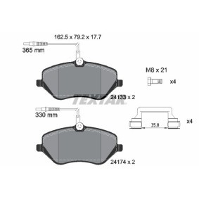 Bremsscheiben und -beläge 89008600 von TEXTAR günstig für 605,99 € online kaufen