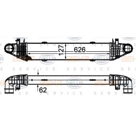 Ladeluftkühler 8ML 376 777-124 von HELLA günstig für 172,81 € online kaufen