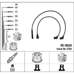 Compre Cabos de velas de NGK online para Patrol GR IV SUV (Y60, GR) a preços moderados