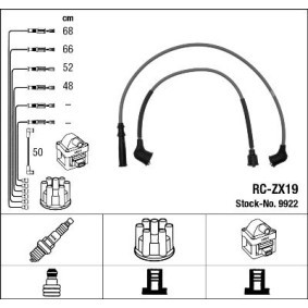 Comprar Juego de cables de encendido de NGK 9922 a bajo precio de 32,29 €