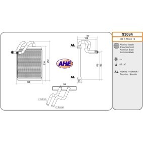 Comprar Radiador de calefacción de AHE 93084 a bajo precio de 60,36 €