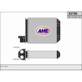 Comprar Radiador de calefacción de AHE 93790 a bajo precio de 40,34 €