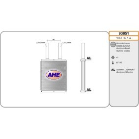 Comprar Radiador de calefacción de AHE 93851 a bajo precio de 61,33 €