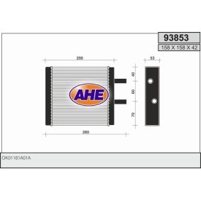 Comprar Radiador de calefacción de AHE 93853 a bajo precio de 89,87 €