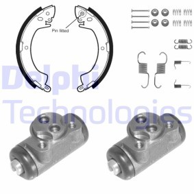 Achetez des Kit de freins, freins à tambours DELPHI 976 à prix pour 112,33 €