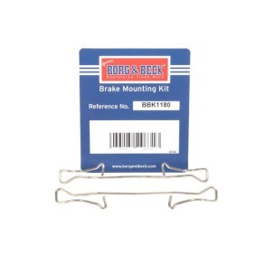 Zubehörsatz, Scheibenbremsbelag BBK1180 von BORG & BECK günstig für 37,47 € online kaufen