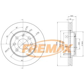 Bremsscheibe für CHEVROLET von FREMAX