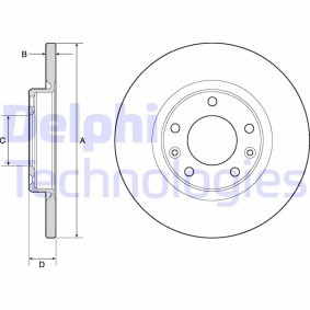 Achetez des Kit de roulement de roue DELPHI BK1446 à prix pour 93,02 €