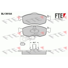 Bremsbeläge BL1361A4 von FTE günstig für 34,06 € online kaufen