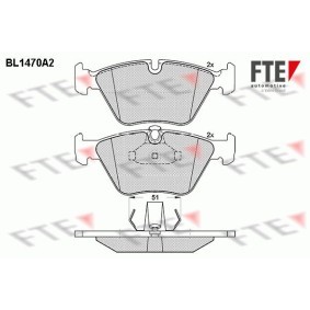 Bremsbeläge BL1470A2 von FTE günstig für 37,22 € online kaufen