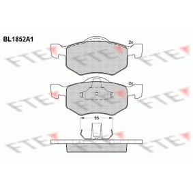 Bremsbeläge BL1852A1 von FTE günstig für 37,53 € online kaufen