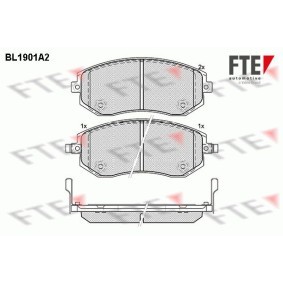 Bremsbeläge BL1901A2 von FTE günstig für 36,81 € online kaufen