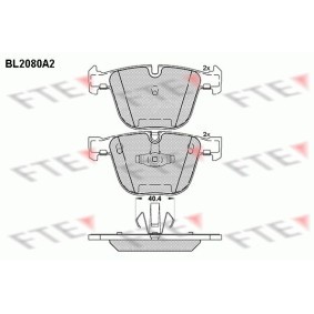 Bremsbeläge BL2080A2 von FTE günstig für 49,61 € online kaufen