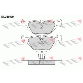 Bremsbeläge BL2403A1 von FTE günstig für 35,31 € online kaufen
