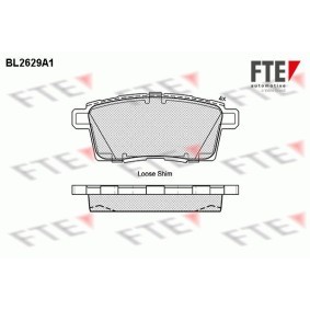 Bremsbeläge BL2629A1 von FTE günstig für 40,09 € online kaufen