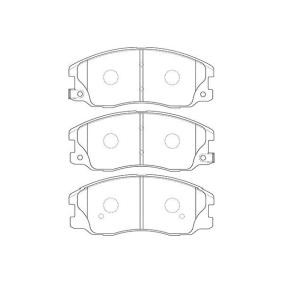 Bremsbeläge BP-1012 von KAVO PARTS günstig für 62,03 € online kaufen