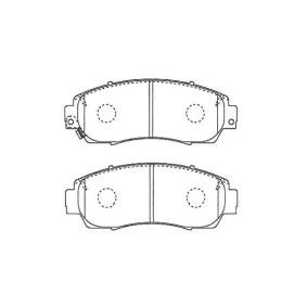 Bremsbeläge des Herstellers KAVO PARTS - Originalware Artikelnummer: BP-2068