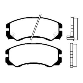 Bremsbeläge BP-3501 von KAVO PARTS günstig für 44,20 € online kaufen