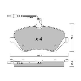Acquista Kit pastiglie freni da AISIN BPPE-1011 a buon mercato per soli 52,26 €