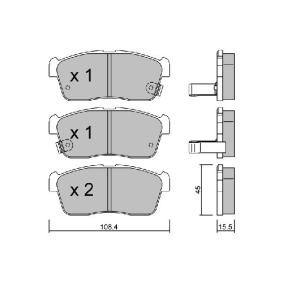 Acquista Kit pastiglie freni da AISIN BPSZ-1901 a buon mercato per soli 31,56 €