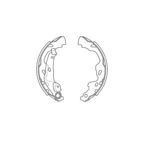 Bremsbackensatz für PEUGEOT von KAVO PARTS
