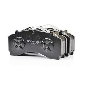 Bremsbeläge für MERCEDES-BENZ von BSG