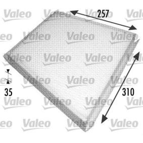 Innenraumfilter 698702 von VALEO günstig für 14,10 € online kaufen
