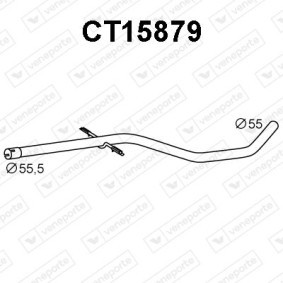 Acquista Tubo di scarico da VENEPORTE online per 508 I SW Van / Station Wagon (8E_) a prezzi moderati