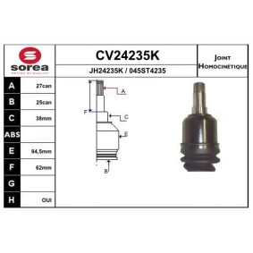 Gelenksatz, Antriebswelle CV24235K von EAI günstig für 70,45 € online kaufen