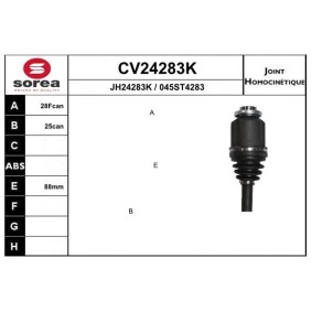 Gelenksatz, Antriebswelle CV24283K von EAI günstig für 109,78 € online kaufen