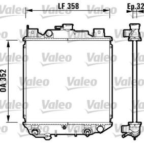 Kühler, Motorkühlung 734203 von VALEO günstig für 85,48 € online kaufen