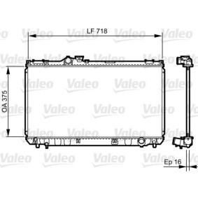 Kühler, Motorkühlung 734498 LEXUS von VALEO