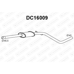Köp Främre ljuddämpare av VENEPORTE DC16009 till det låga priset 980,33 kr