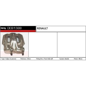 Bremssattel für NISSAN von DELCO REMY