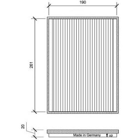 Innenraumfilter DCI0157 von DIEDERICHS günstig für 14,11 € online kaufen