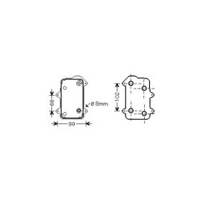 Acquista Radiatore olio motore da DIEDERICHS DCO1082 a buon mercato per soli 63,12 €
