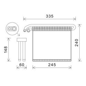 Acquista Evaporatore climatizzatore da DIEDERICHS DCV1054 a buon mercato per soli 540,45 €