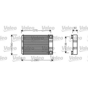 Wärmetauscher, Innenraumheizung 812321 von VALEO günstig für 65,03 € online kaufen