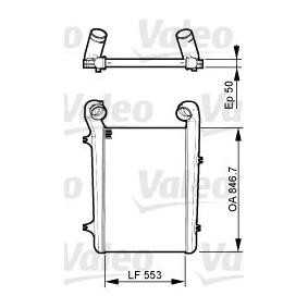 Köp Intercooler av VALEO 817369 till det låga priset 10069,36 kr