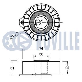 Compre Jogo de correias trapezoidais estriadas da RUVILLE 5510083 a um preço baixo por 37,23 €