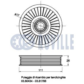 Generatorfreilauf 55171 von RUVILLE günstig für 20,51 € online kaufen