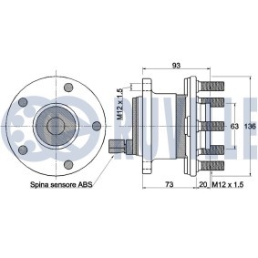 Spannrolle, Keilrippenriemen 55215 von RUVILLE günstig für 80,86 € online kaufen