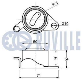 Zahnriemensatz 5542872 von RUVILLE günstig für 30,43 € online kaufen